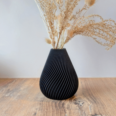 Spiral Bulb Vase | Flower decoration