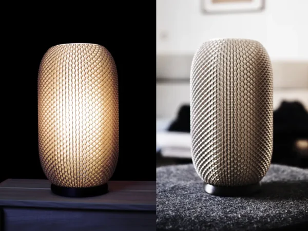 presentation1 Pine Cone Table Light